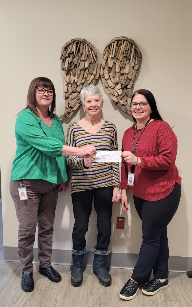 Mattawa Golden Age Club – Donation towards Hospice – March 2025